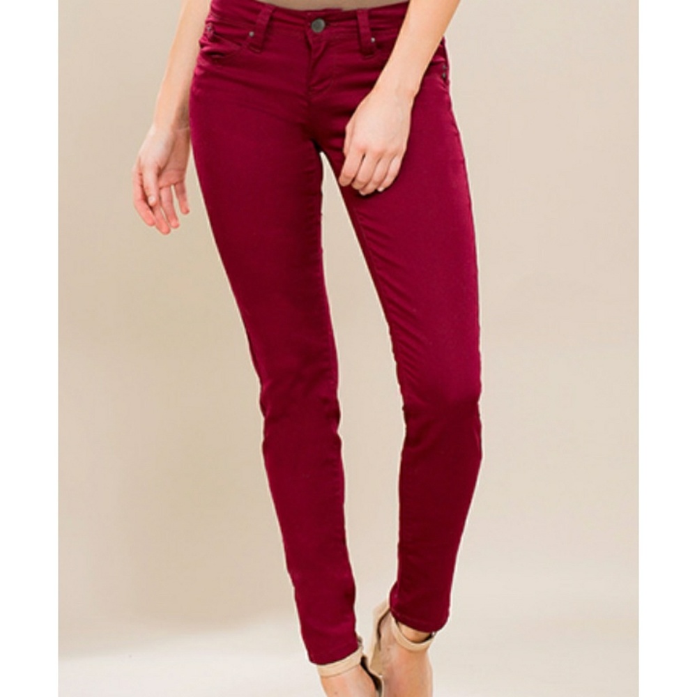JUNIOR WANNABETTABUTT TWILL SKINNY JEAN SIZE 5